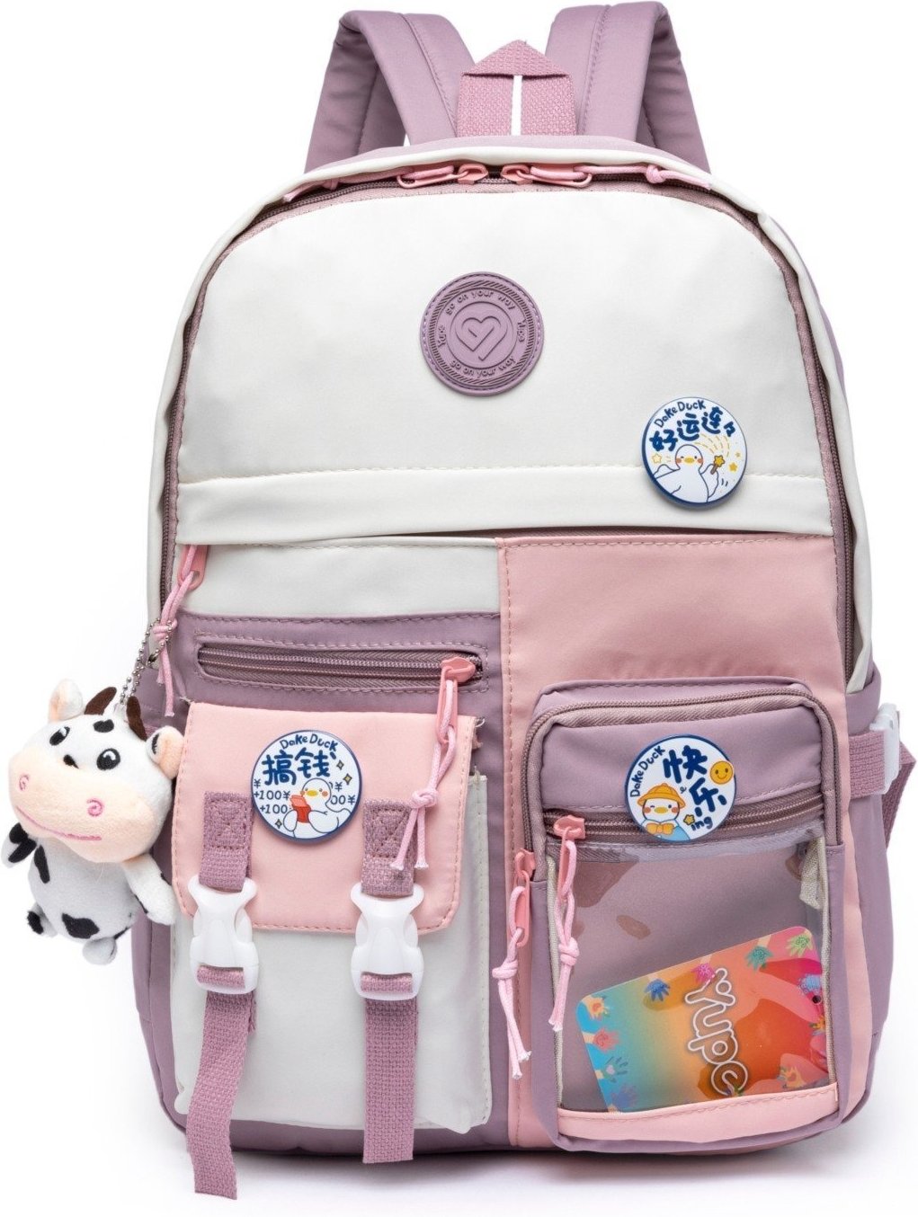 Mochila Feminina Juvenil Bolsa Escolar Casual Reforçada Notebook