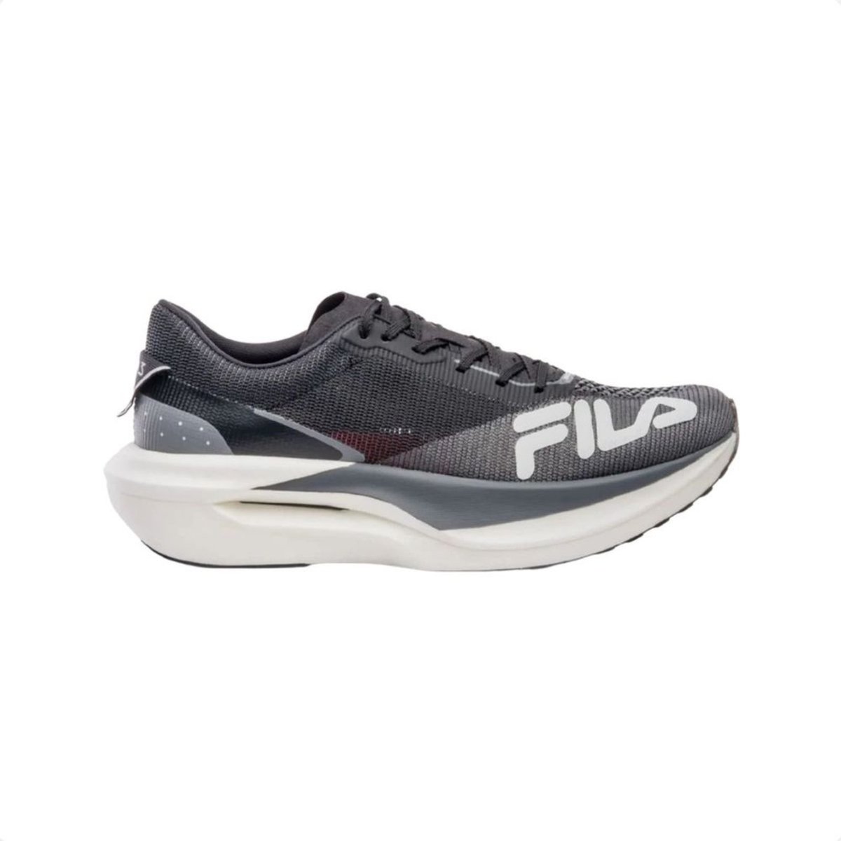 Imagem principal Tênis Running Feminino Fila Carbon 3 Preto E Cinza preto carbon Fila preto carbon