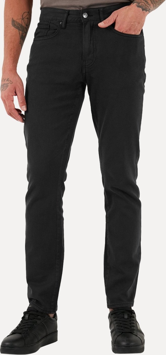 Imagem principal Calça Jeans Armani Exchange Masculina J14 Slim Fit 5 Pockets Preta preto Armani Exchange preto