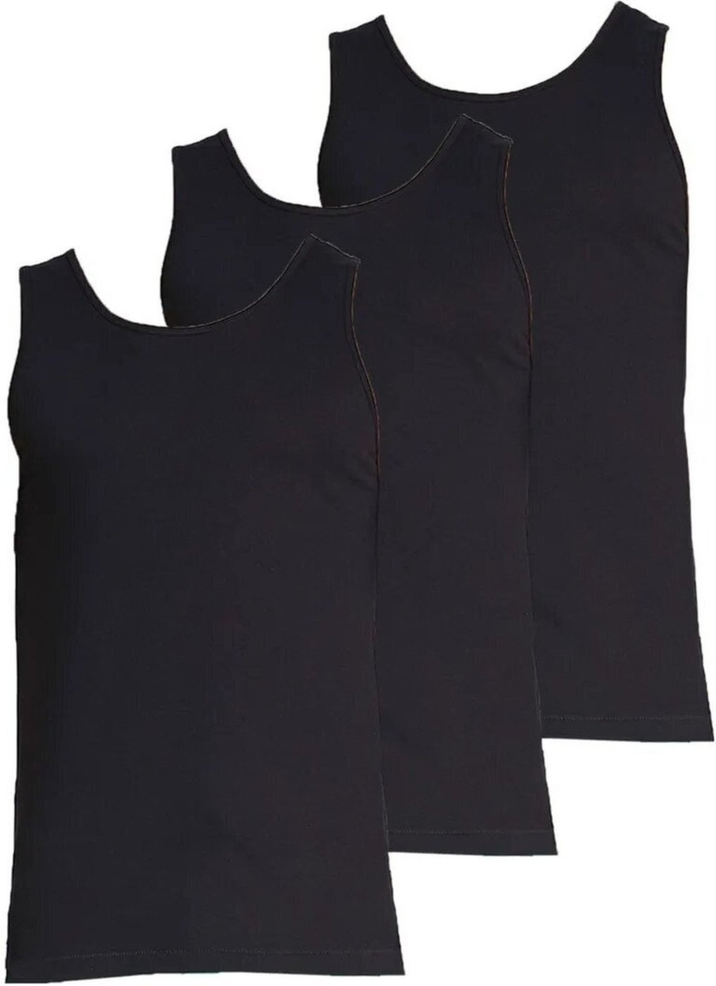 Imagem principal Kit com 3 Camisetas Regata Masculina Hering 0199 branco Hering branco