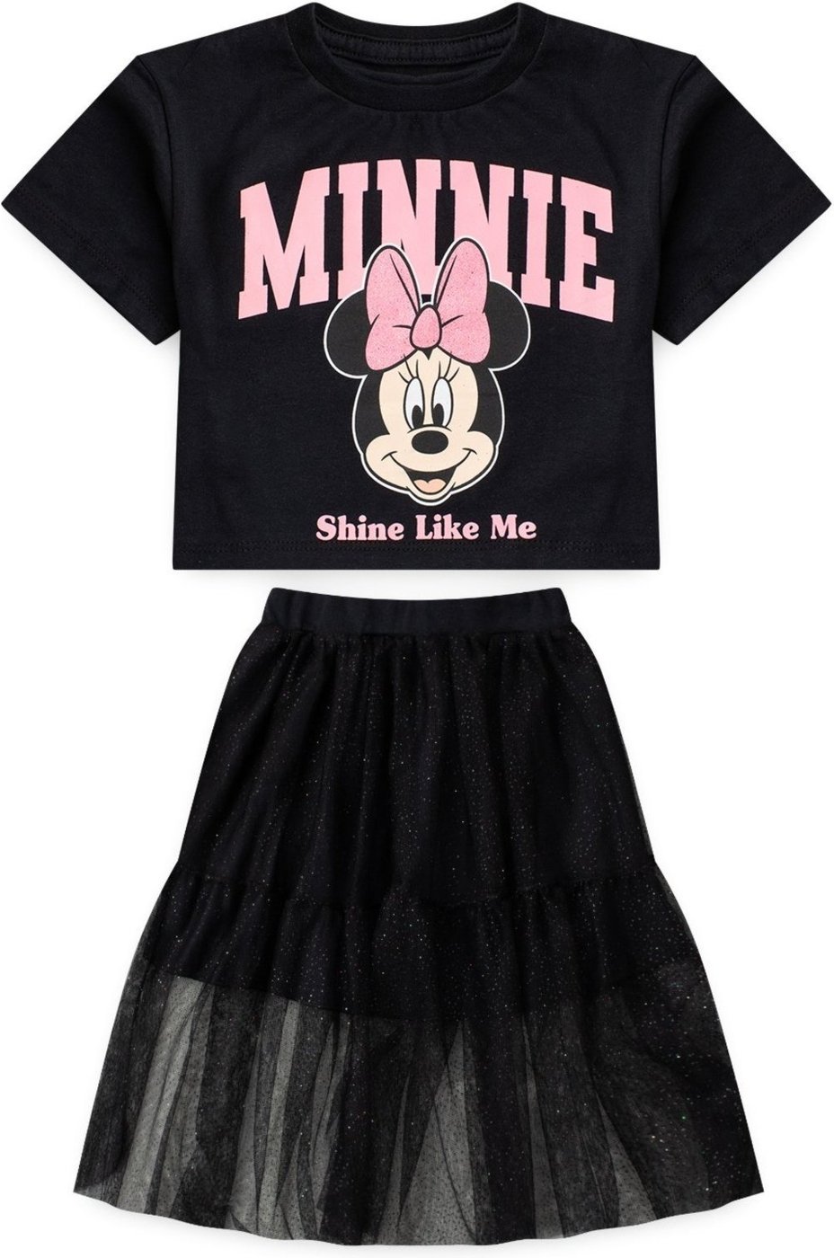 Imagem principal Infantil - Conjunto Feminino Minnie Rosa Disney preto rosa Disney preto rosa