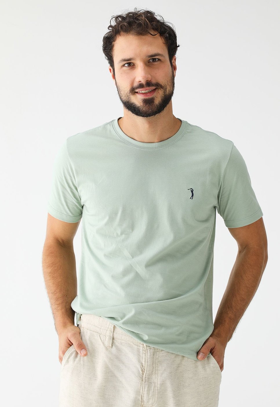 Imagem principal Camiseta Aleatory Reta Mini Icon verde Aleatory verde