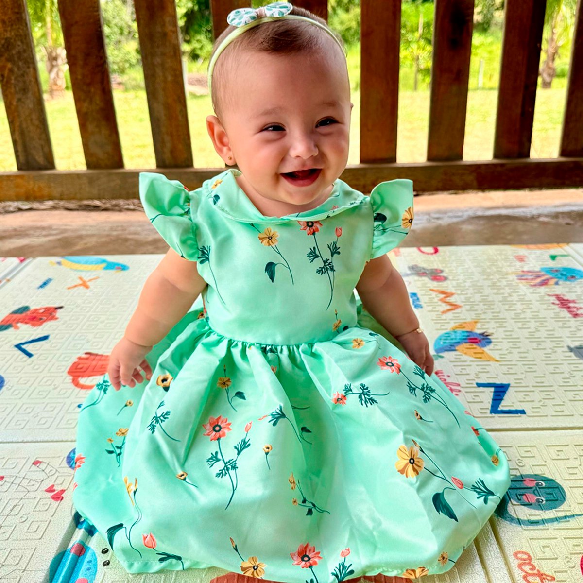 Infantil - Vestido para Isis Floral