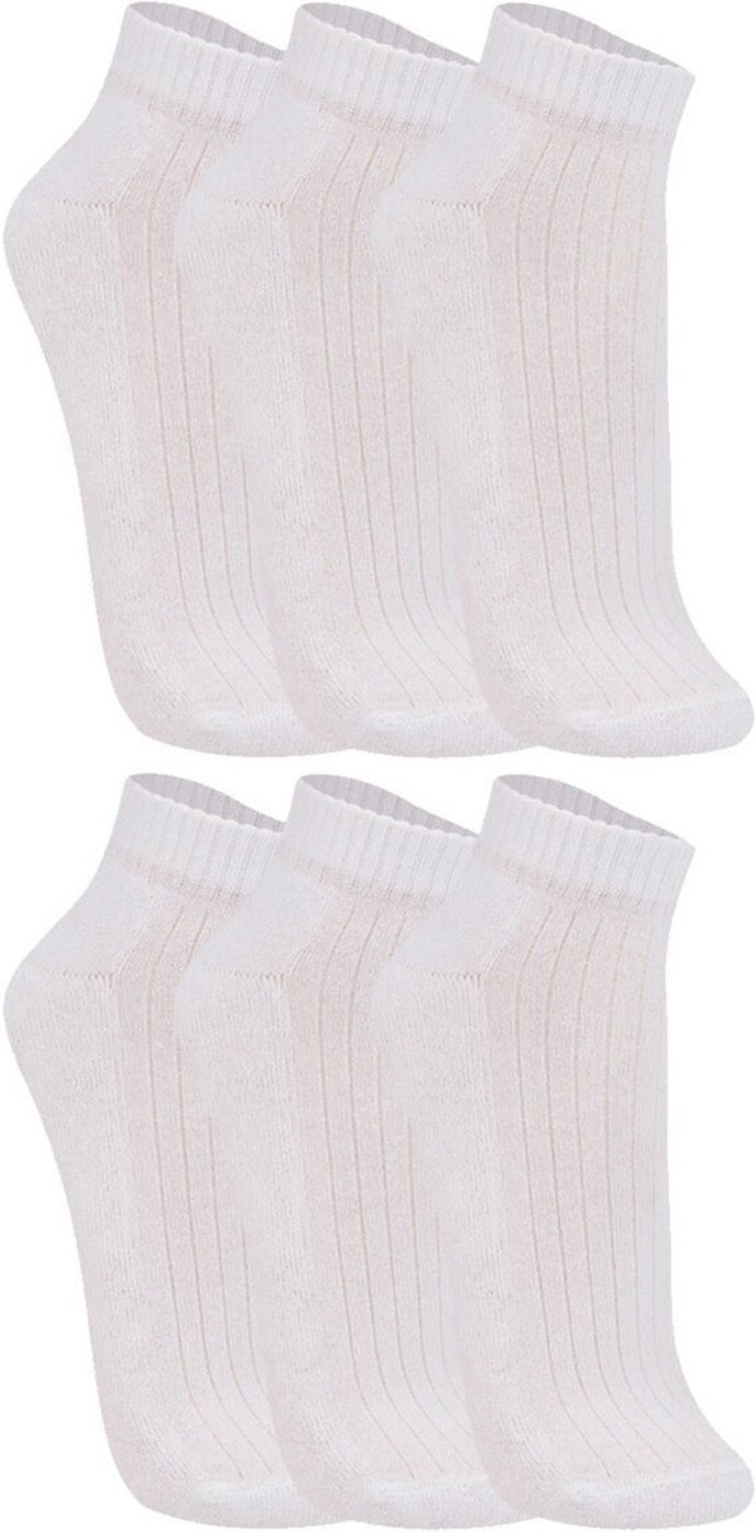 Kit com 6 Meias Esportiva Cano Curto Trifil 8004