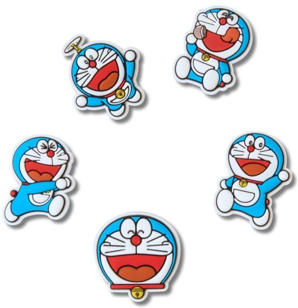 Infantil - Jibbitz™ Doraemon Pack Com 5 Peças