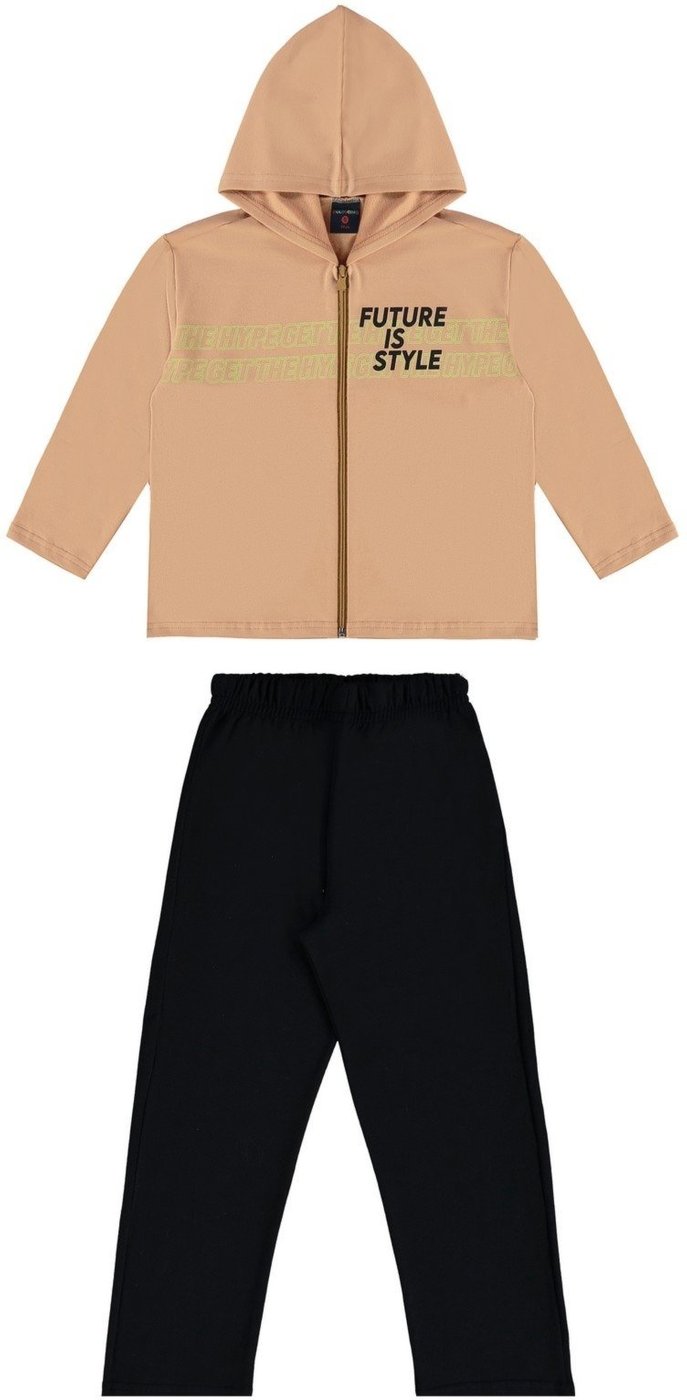 Imagem principal Infantil - Conjunto Jaqueta e Calça para Menino Guloseima marrom GULOSEIMA marrom