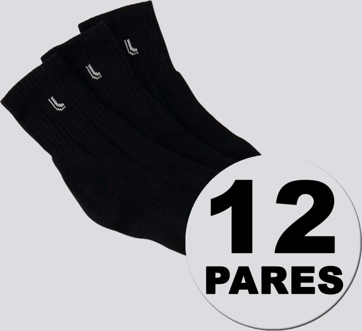 Kit Meia Lupo Cano Médio Freedom 12 Pares