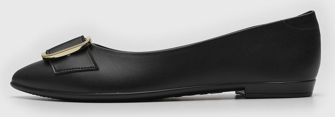 Imagem principal Sapatilha Feminina Beira Rio Fivela Preta preto preto