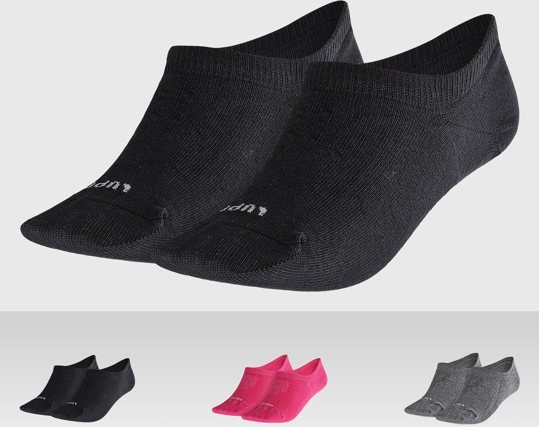 Kit 3 Pares de Meia Feminina Lupo Sapatilha AF Sport