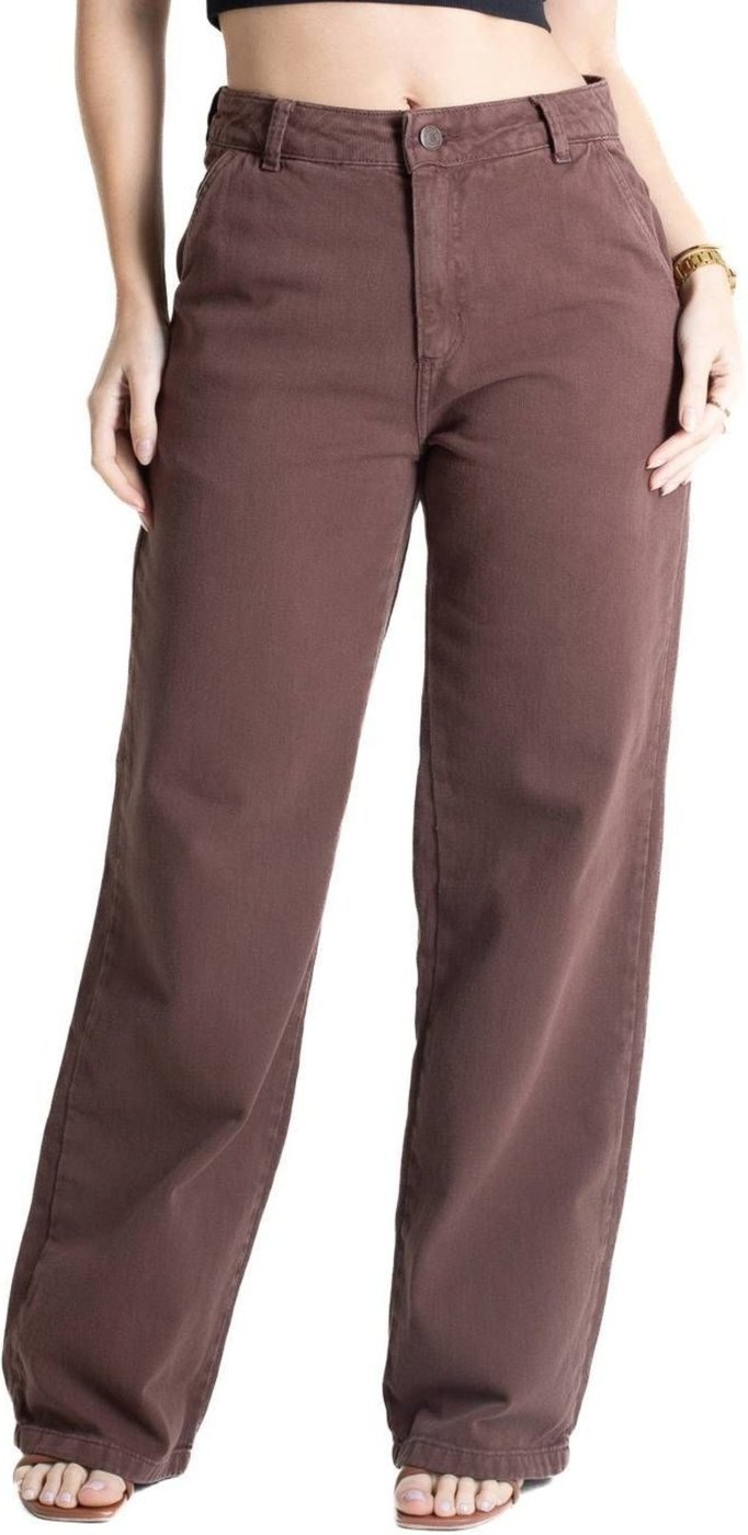 Calça Sarja Sawary Wide Leg - 281142