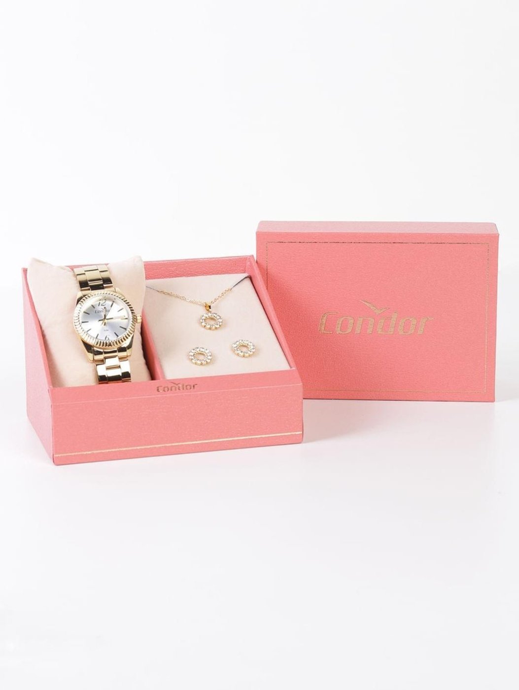 Relógio+Acessório Condor Feminino