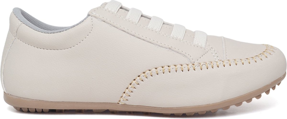 Imagem principal Tênis Mocatenis Calçado Feminino Tamanhos Especias 2025 Footworks bege Footworks bege