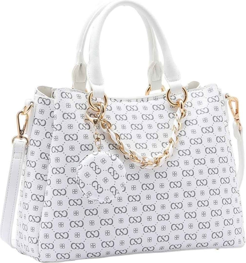 Bolsa Feminina Chenson Original Elegance Luxo Mão Off-White 3485083