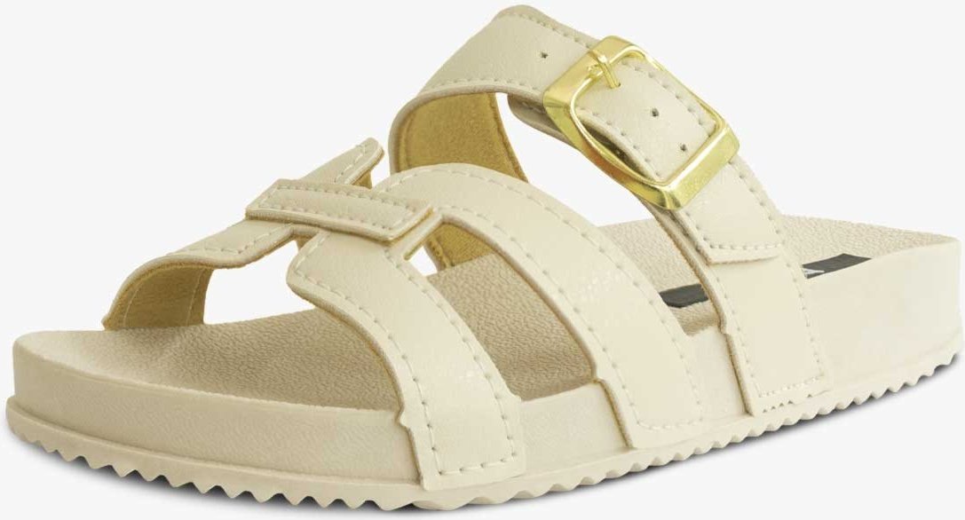 Imagem principal Infantil - Sandália Pópidi Menina Papete Moda Feminina Off White off-white white Pópidí off-white white