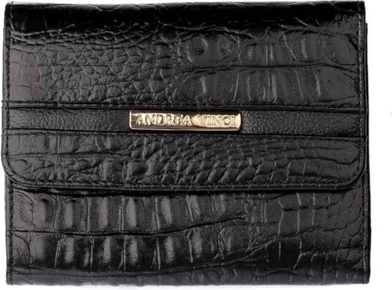 Imagem principal Carteira Andrea Vinci Feminina De Couro Croco Jade 10,5x13cm vermelho Andrea Vinci vermelho