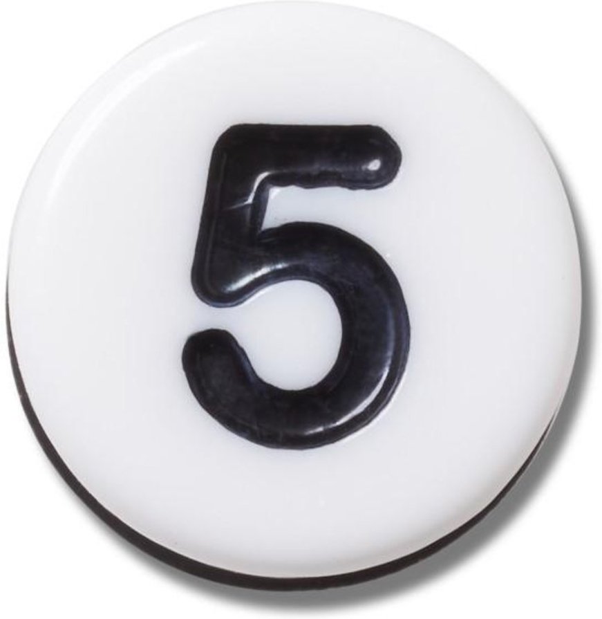 Infantil - Jibbitz™ Número 5 Pequeno