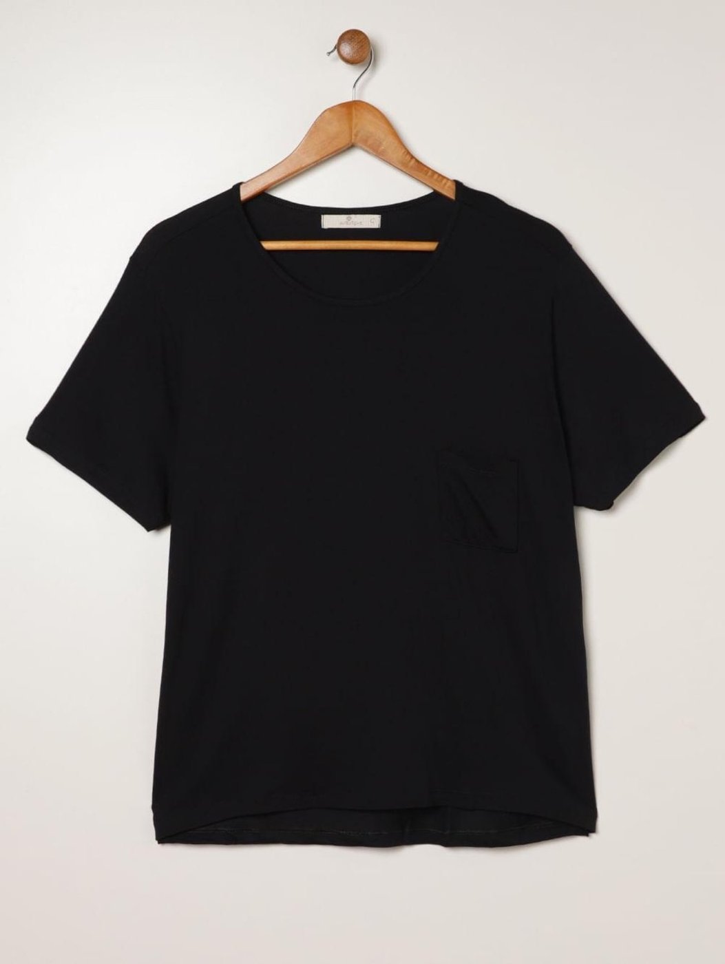 Imagem principal Blusa Manga Curta Autentique Plus Size Feminina PRETO unico Autentique unico