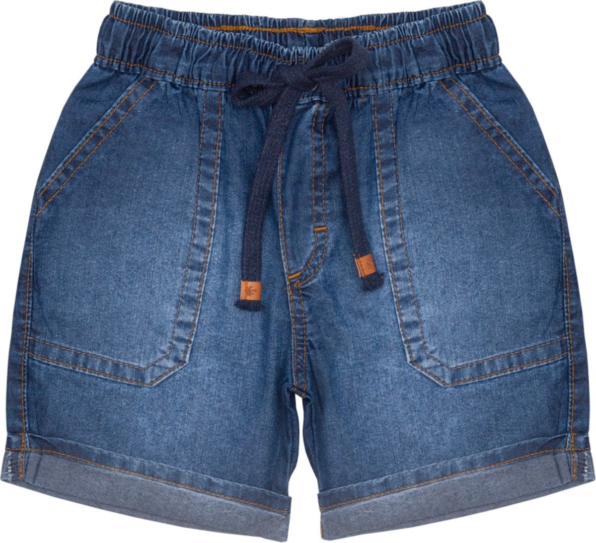 Imagem principal Infantil - Shorts Look Jeans c/ Cordão Jeans azul Look Jeans azul