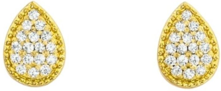 Imagem principal Brinco Vih Triny Gota Gravejada prata Vih Triny prata