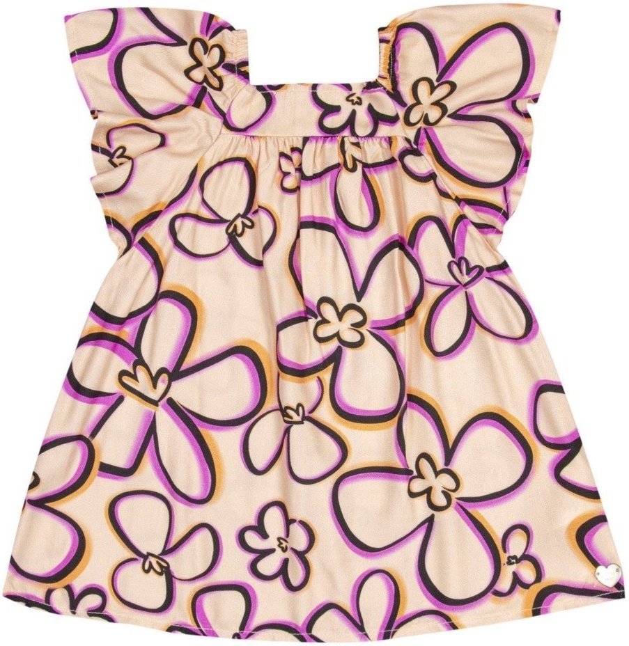 Infantil - Vestido em Viscose para Menina Quimby