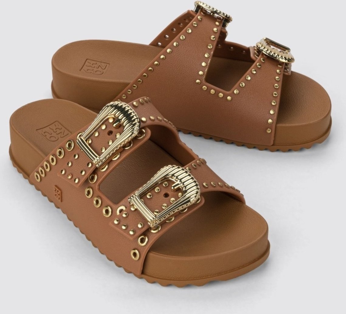 Imagem principal Chinelo Slide Feminino Adulto Zaxy Hold bege Zaxy bege