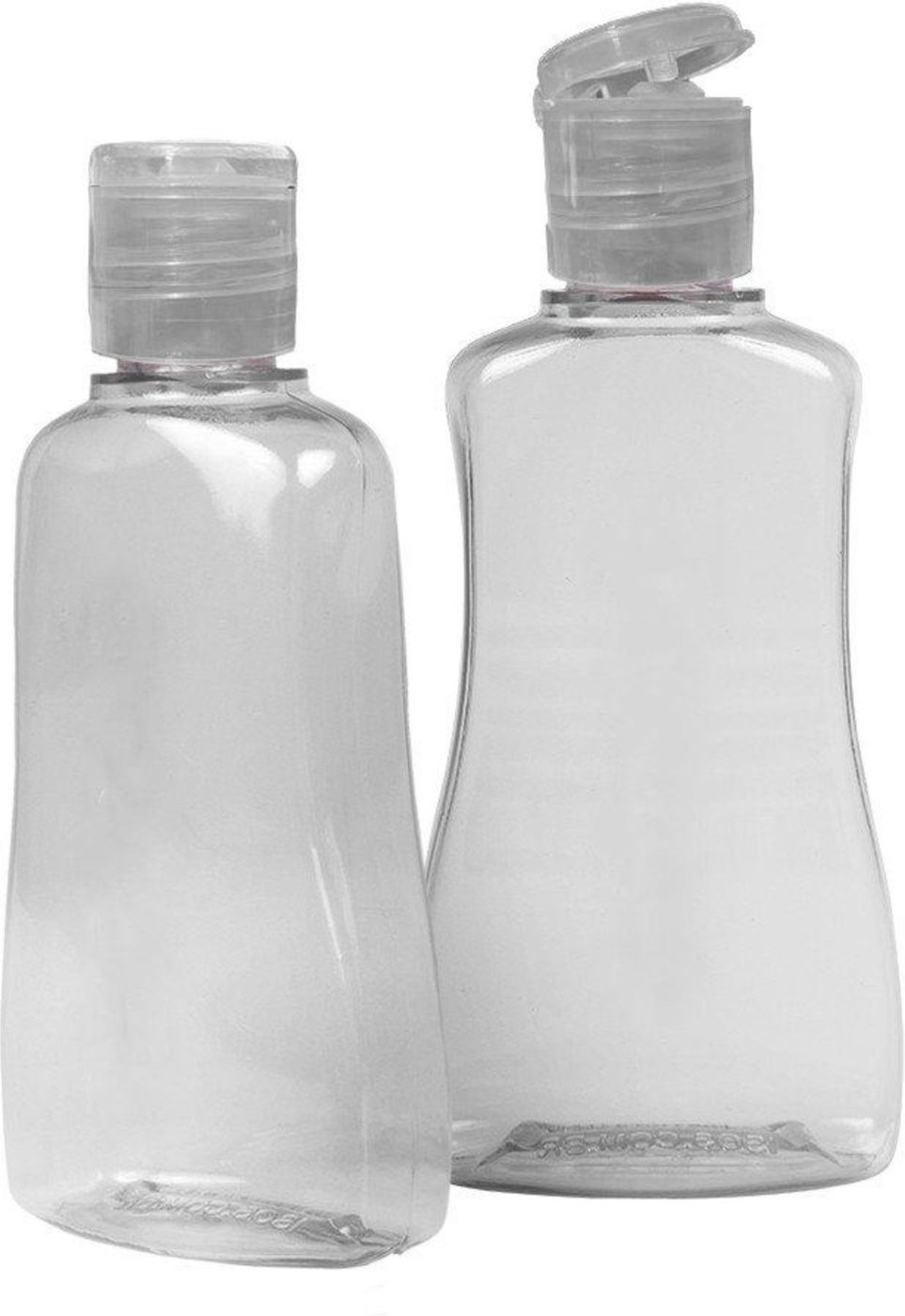 Kit de Frascos Cosméticos Curtlo 60 ML Transparente