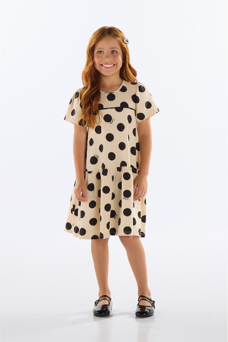 Infantil - Vestido de Bolinhas Quimby