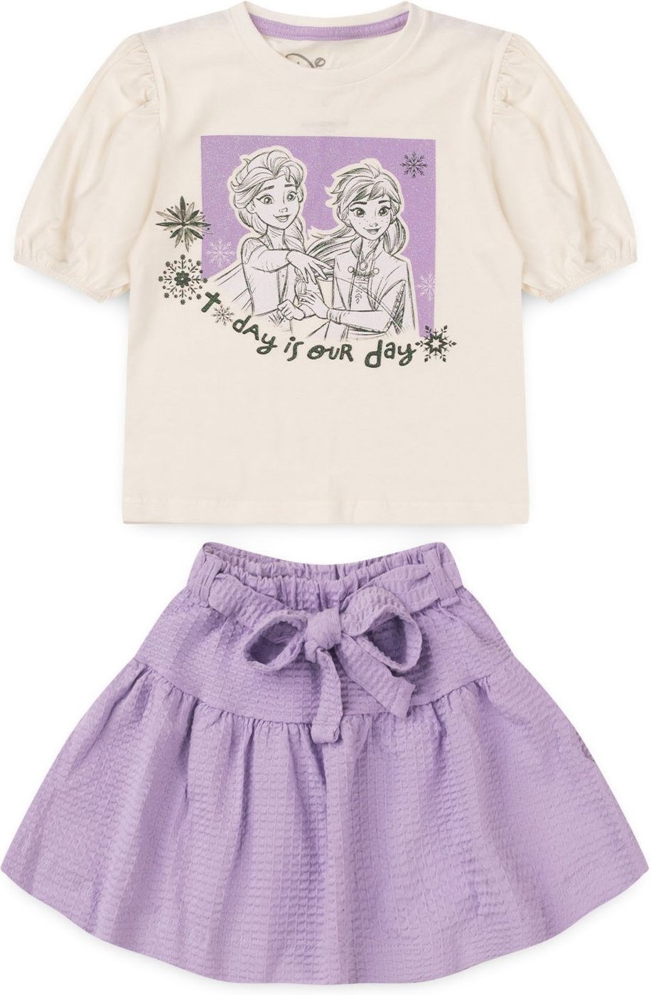 Imagem principal Infantil - ConjuntoDisney Feminino Frozen off-white Disney off-white