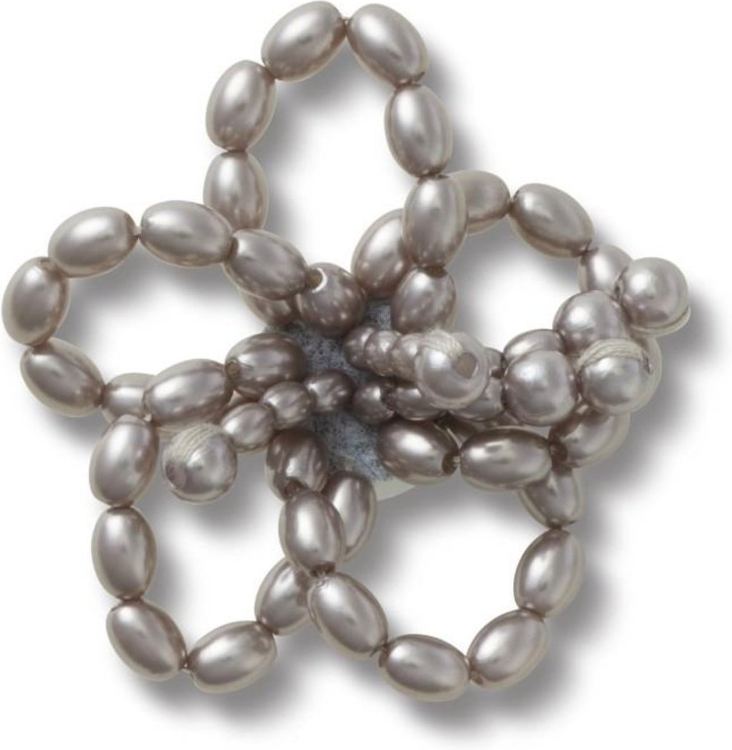 Infantil - Jibbitz™ Flor de Pérolas Negras