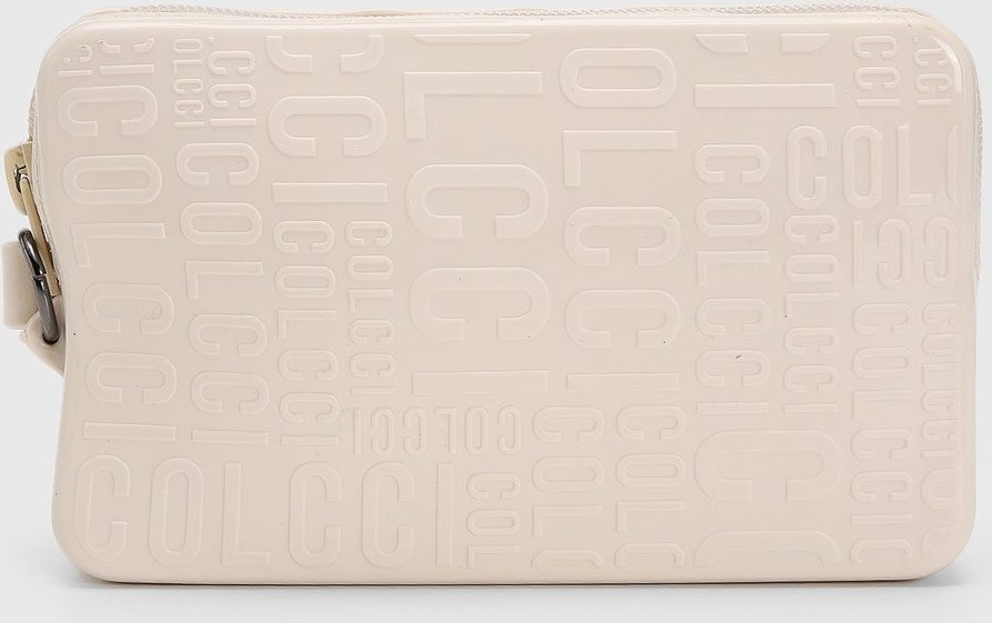 Clutch Colcci Monograma Alça Mão Off-White