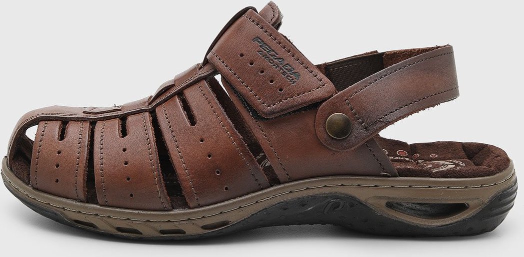 Sandália Masculina Pegada Fechamento Velcro