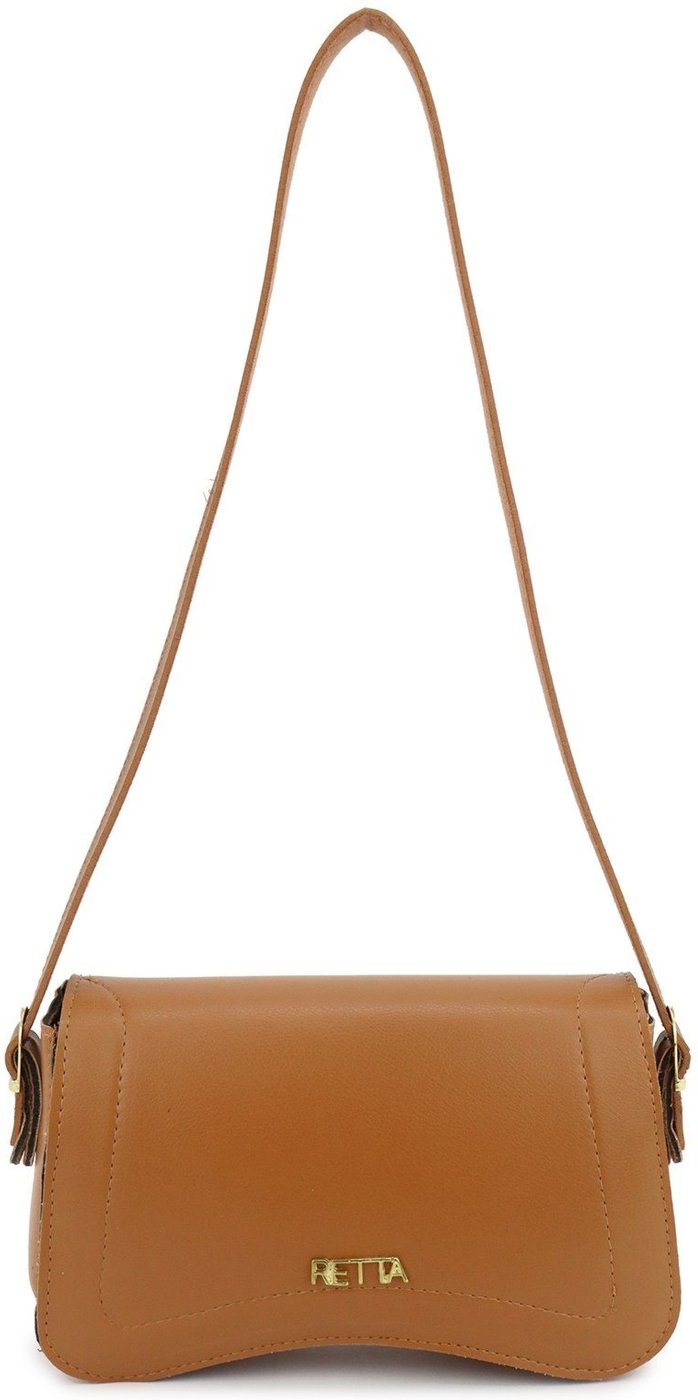 Bolsa Feminina de Ombro Estruturada Elegante com Alça Regulável e Fecho