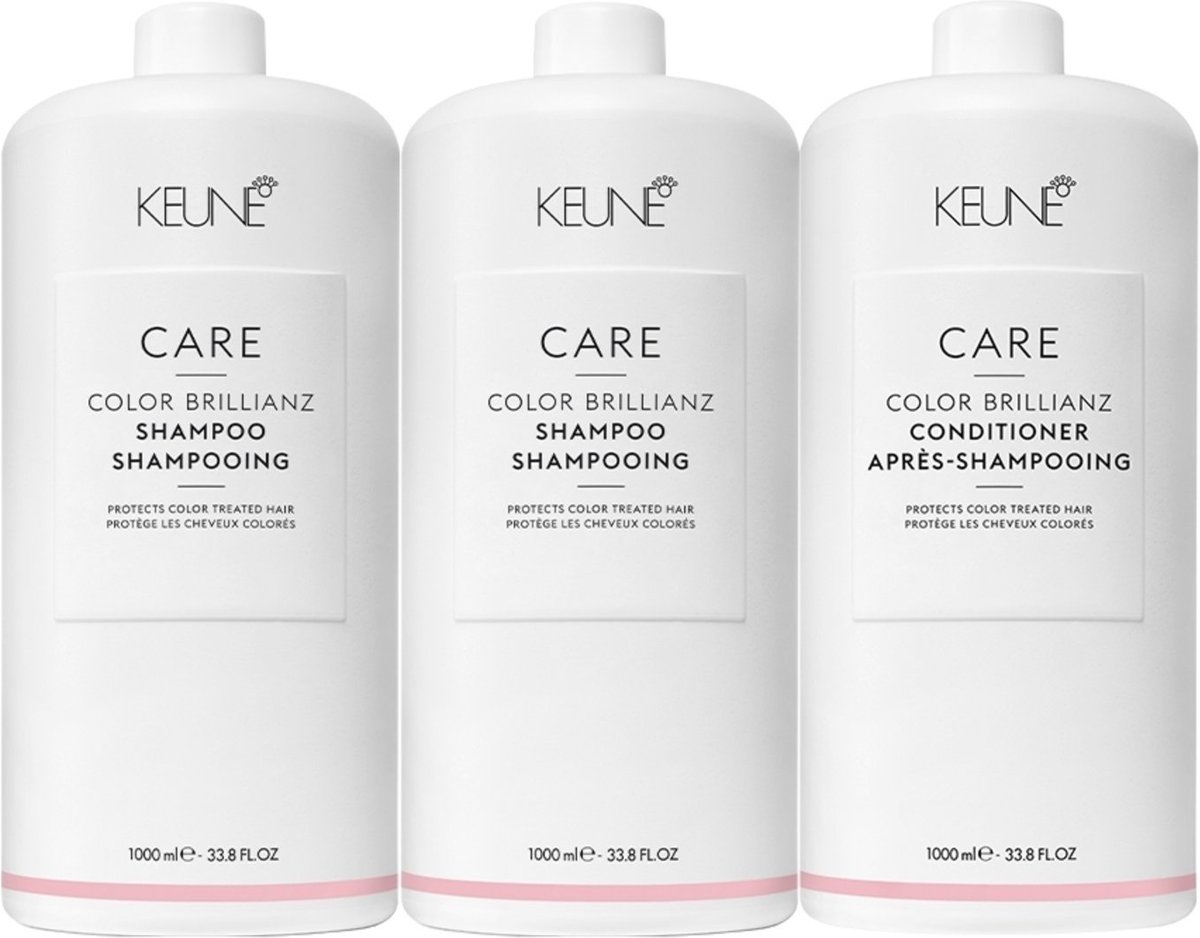 Imagem principal Kit Keune Color Brillianz - Shampoo e Condicionador Litro (3 produtos) multicolorido Keune multicolorido