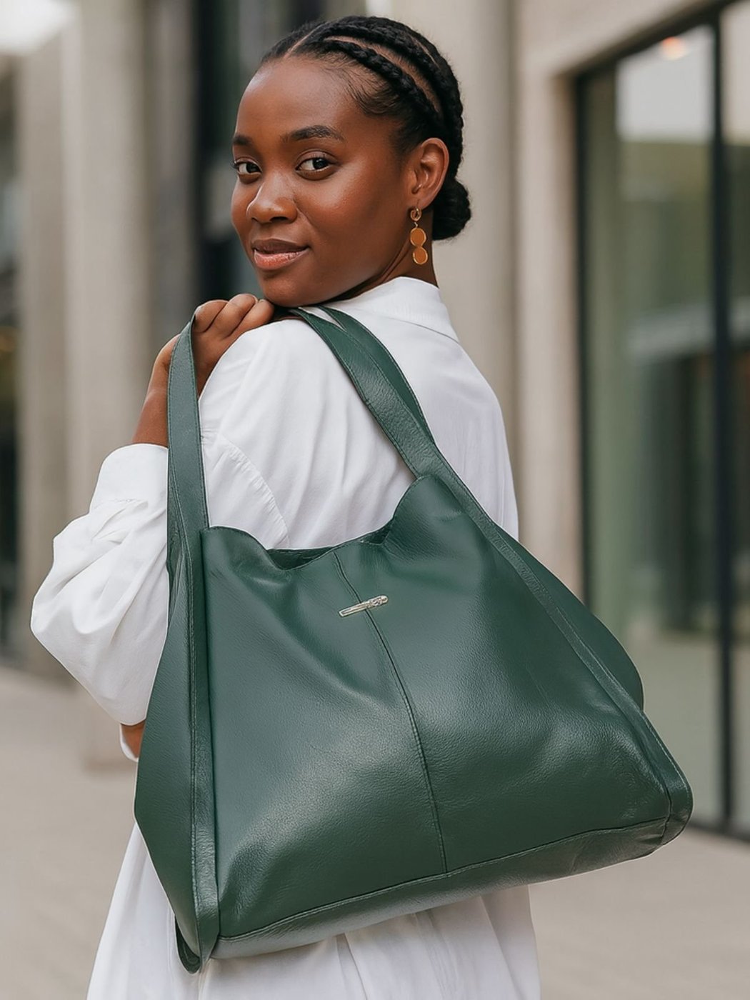 Bolsa de Couro Griffazzi Escuro