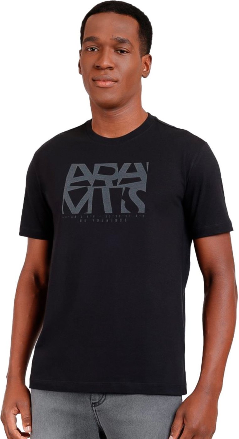 Imagem principal Camiseta Aramis Move Estourado In24 Masculino preto Aramis preto
