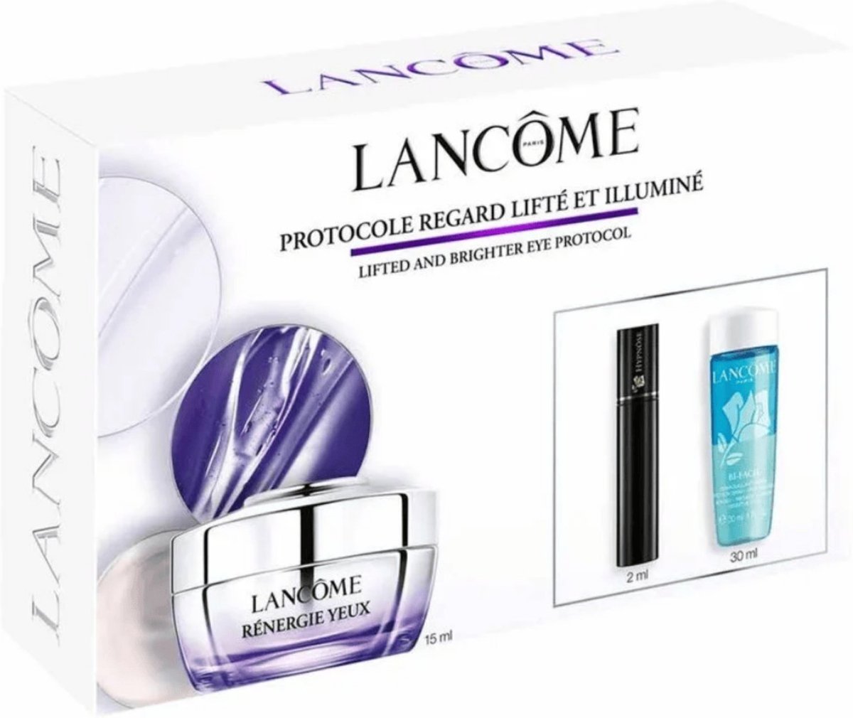 Kit Lancôme Rénergie Eye + Máscara de Cílios + Demaquilante