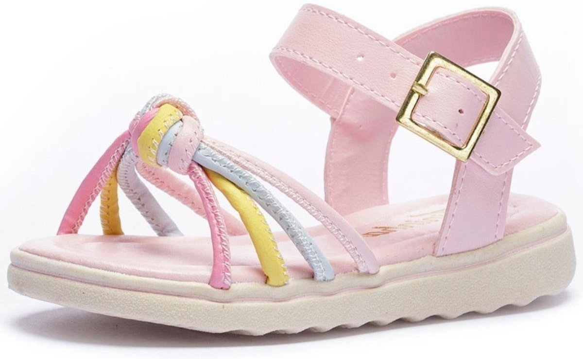Imagem principal Infantil - Sandália Tininha Menina Nó Colorido rosa Tininha rosa