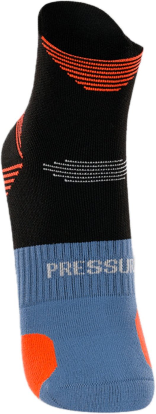 Imagem principal Meia Lupo Running Power Adulto Masculino Curta Poliamida preto Lupo preto