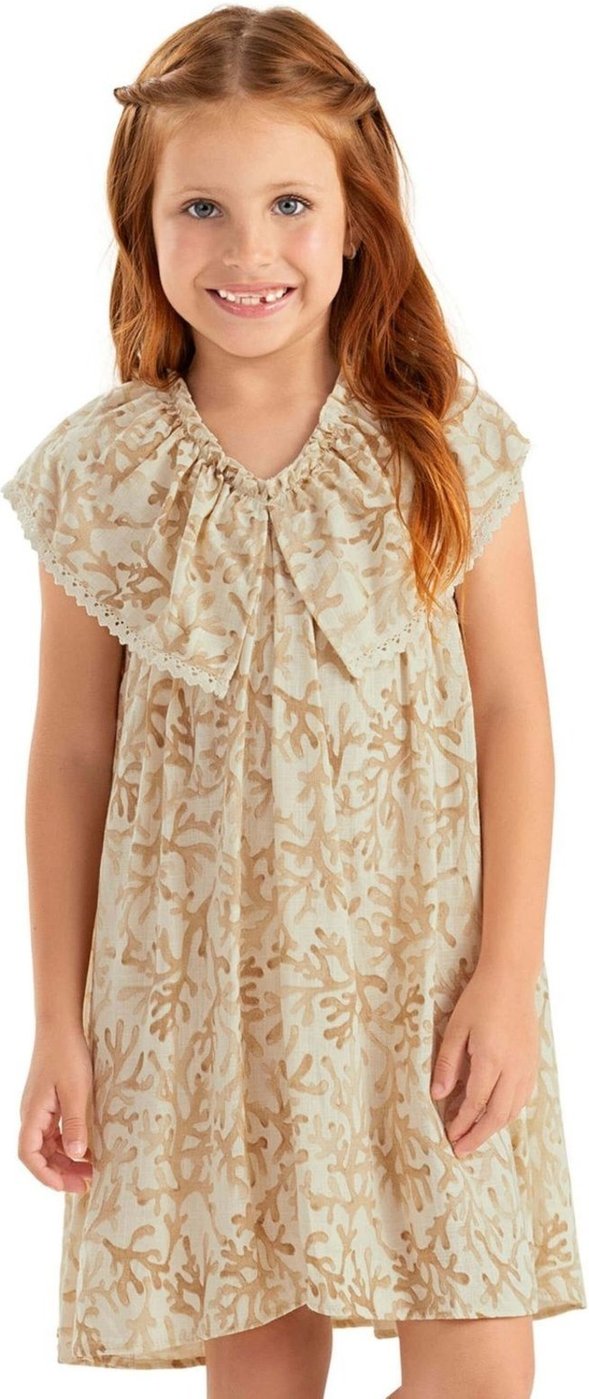Infantil - Vestido Menina Corais Colorittá