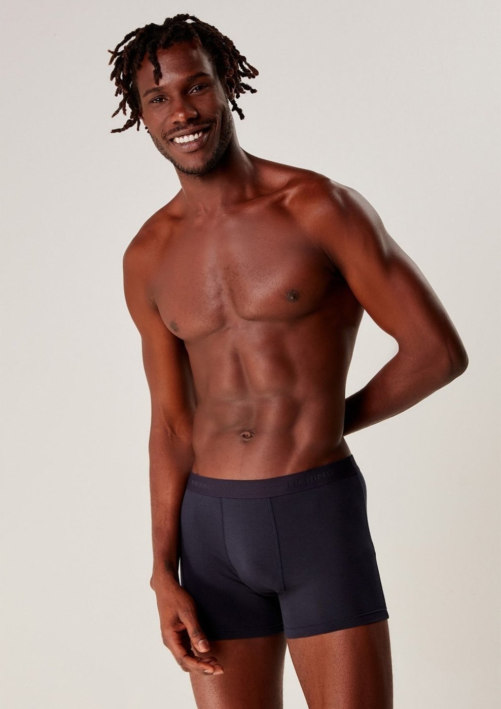 Imagem principal Cueca Boxer Com Elástico Personalizado Hering azul Hering azul