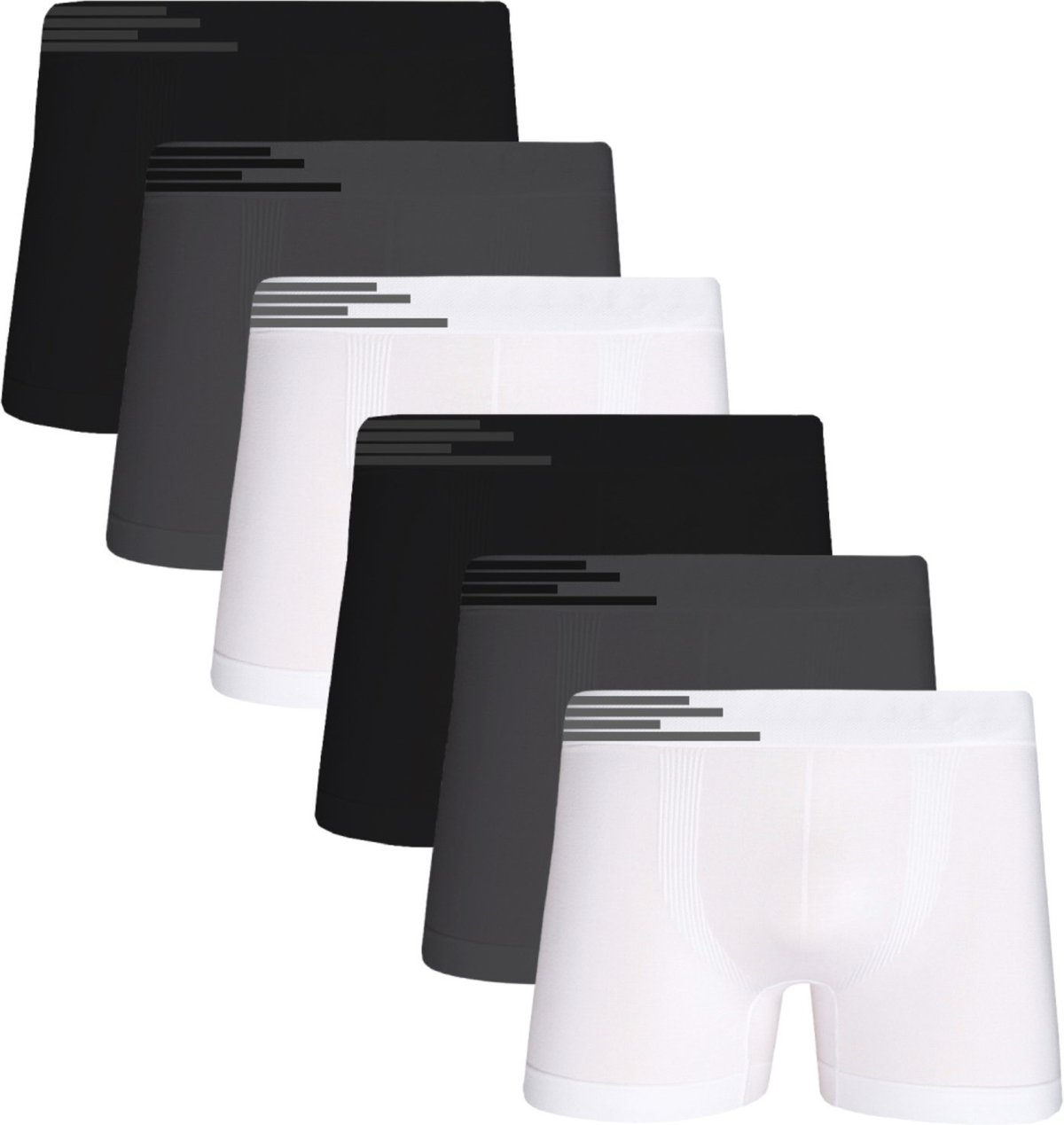 Imagem principal Kit 6 Cuecas Boxer Box Up Underwear 436 Microfibra Sortido QLC SPORT multicolorido QLC SPORT multicolorido