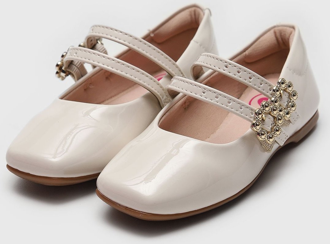 Imagem principal Infantil - Sapatilha Molekinha Verniz Off-White off-white white MOLEKINHA off-white white