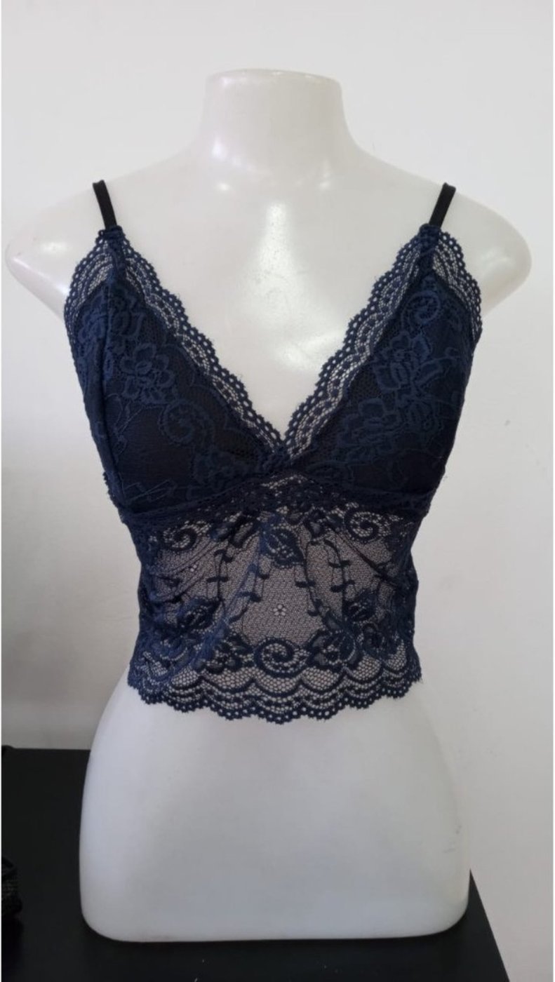 Sawary Fashion Top De Renda Mermaid