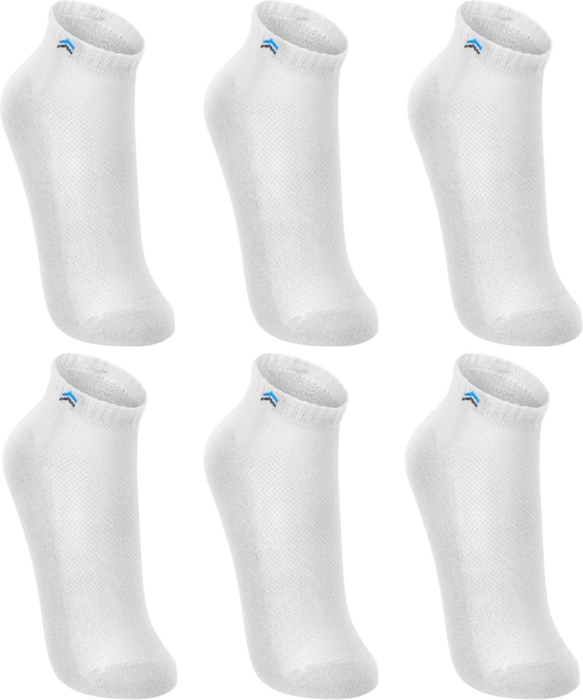 Kit 6 Pares de Meias Up 3225 Cano Curto Algodão