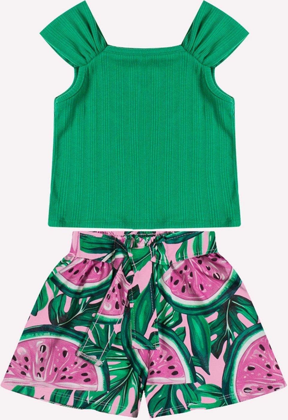 Imagem principal Infantil - Conjunto Menina Melancia Kyly branco Kyly branco