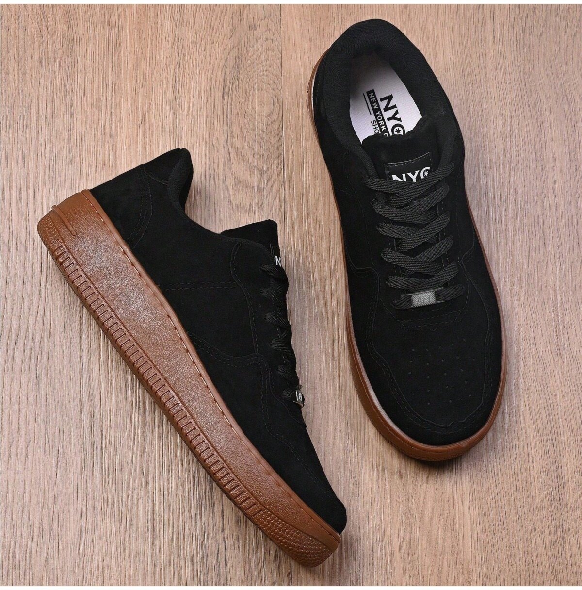 Imagem principal Tenis Feminino Nyc Shoes Lançamento Estilo Casual Adulto Nc90 NYC NEW YORK CITY SHOES preto NYC NEW YORK CITY SHOES preto