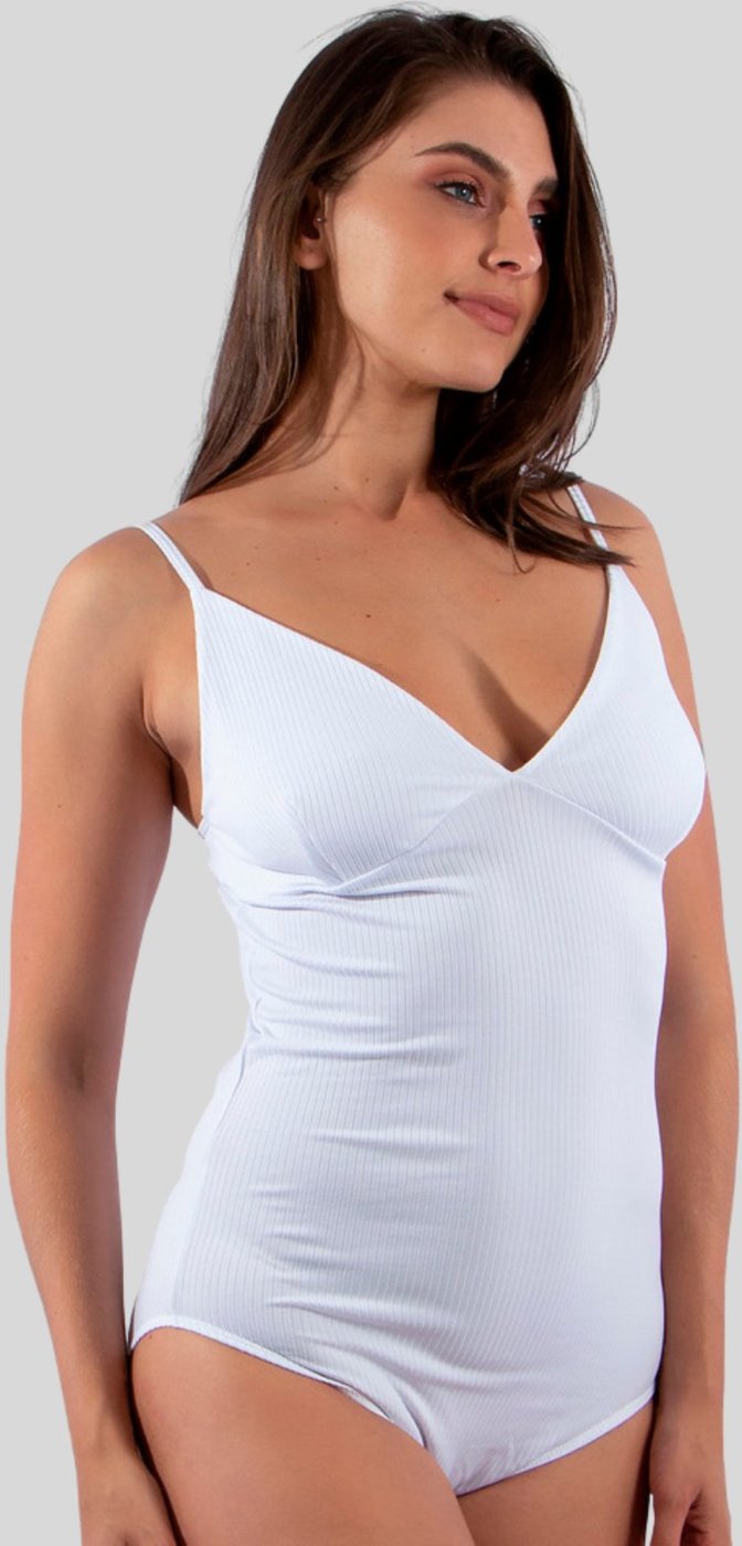 Imagem principal Body Alcinha Preto Ribana Feminino Fashion Blogueira Rioutlet branco Rioutlet branco