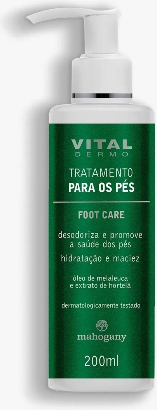 Imagem principal Mahogany Creme Tratamento Pes Foot Care Vital Dermo unico Mahogany unico