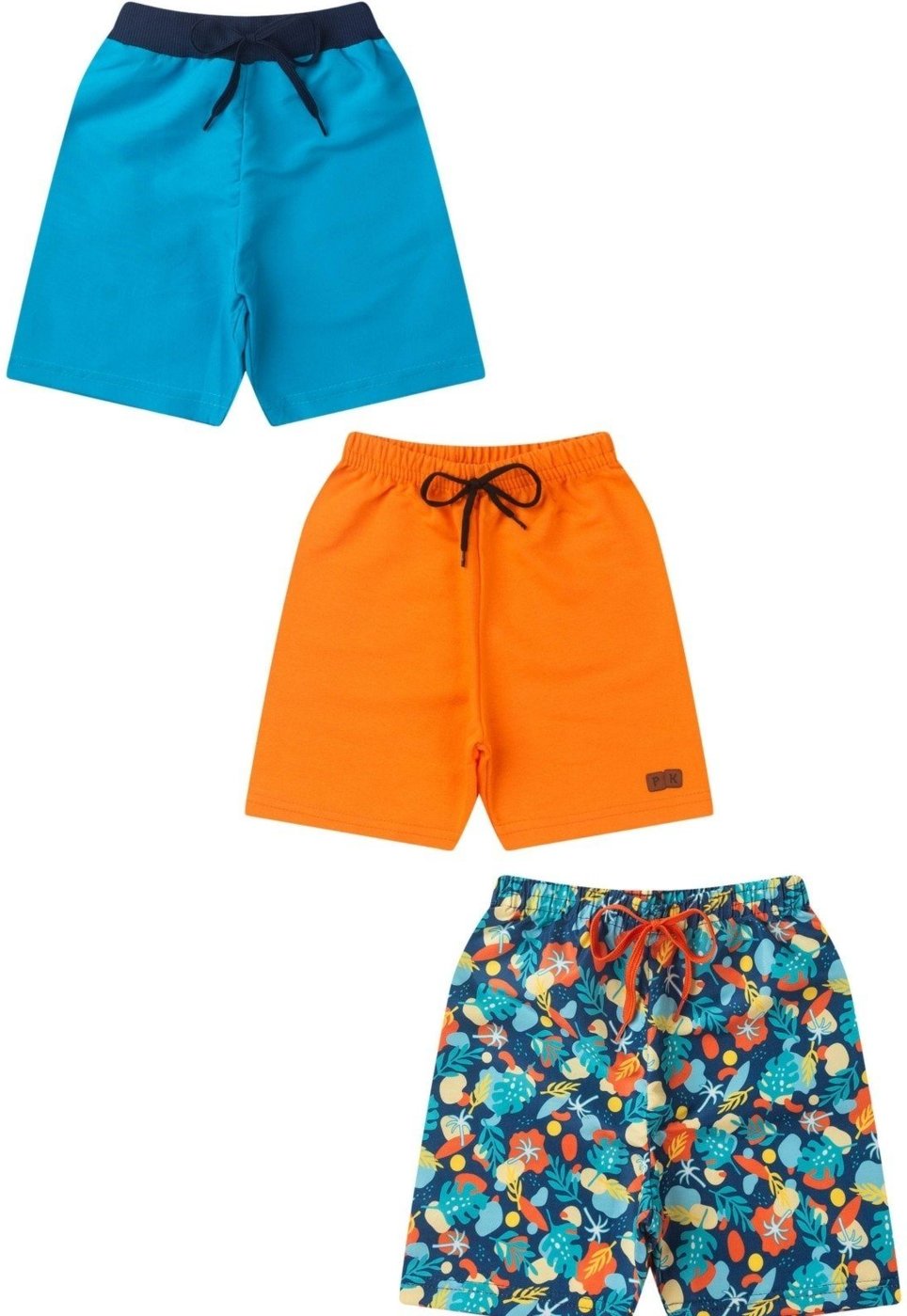 Imagem principal Infantil - Kit Sortido Platinum 3 Shorts Masculino Avulso PLATINUM KIDS multicolorido PLATINUM KIDS multicolorido