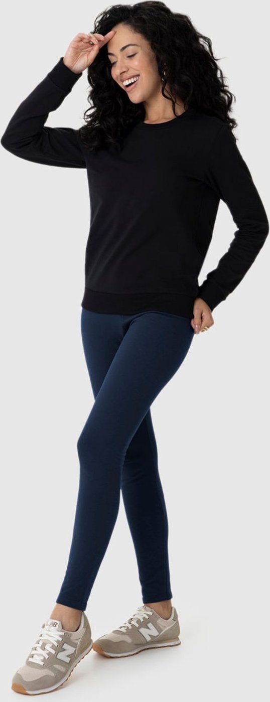 Imagem principal Calça Legging Básica Feminina Moletom Stretch Flanelado Malwee azul Malwee azul